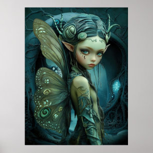 ** FD3 Enchanting Nymph Spirit Fantasy 27 Poster