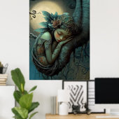 ** FD3 Enchanting Nymph Spirit Fantasy 28 Poster (Thuiskantoor)