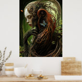 *~* FD3 Enchanting WOMAN Earth l Keeper 28 Poster (Keuken)