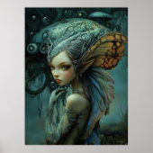 * FD3 Forest Nymph Fantasy Art 17 Poster (Voorkant)