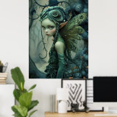 * FD3 Forest Nymph Fantasy Art 24 Poster (Thuiskantoor)