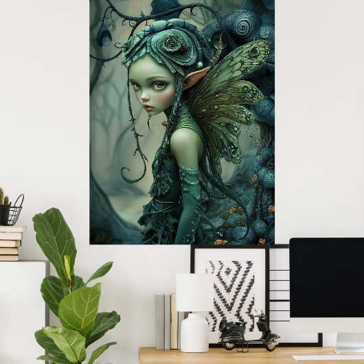 * FD3 Forest Nymph Fantasy Art 24 Poster (Thuiskantoor)