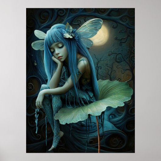 *~* FD3 Forest Nymph Fantasy Art 29 Poster (Voorkant)