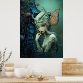 *~* FD3 Forest Nymph Fantasy Art 8 Poster (Keuken)