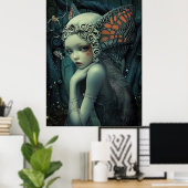 * FD3 Magical Forest Nymph Fantasy 13 Poster (Thuiskantoor)