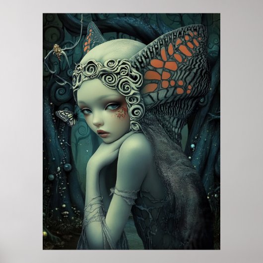 * FD3 Magical Forest Nymph Fantasy 13 Poster (Voorkant)