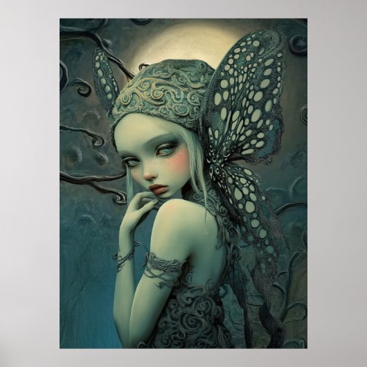 * FD3 Magical Forest Nymph Fantasy 14 Poster (Voorkant)