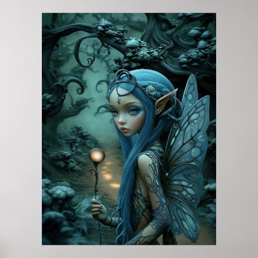 *(FD3 Magical Forest Nymph Fantasy 2) Poster (Voorkant)