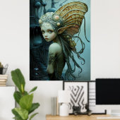 * FD3 Magical Forest Nymph Fantasy 6 Poster (Thuiskantoor)