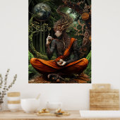 *~* FD3 Mystical WOMAN Earth Keeper 27 Poster (Keuken)
