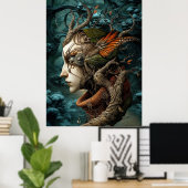** FD3 NATUUR PLANET Guardian Earth Keeper 8 Poster (Thuiskantoor)