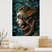 ** FD3 NATUUR PLANET Guardian Earth Keeper 8 Poster (Keuken)