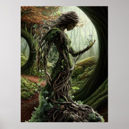 * FD3 Tree of Life Guardian Earth Keeper 40 Poster
