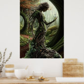 * FD3 Tree of Life Guardian Earth Keeper 40 Poster (Keuken)
