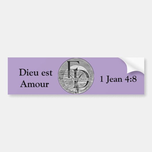 FD Auto Accessoires Bumpersticker (Voorkant)