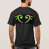 FD Bass Clef Wings T-shirt (Achterkant)
