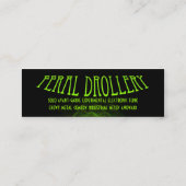 FD biz-kaarten 2012 Mini Visitekaartje (Achterkant)