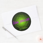 FD Boogy Sticky Ronde Sticker (Envelop)