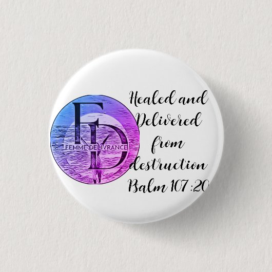 FD-Button Ronde Button 3,2 Cm (Voorkant)