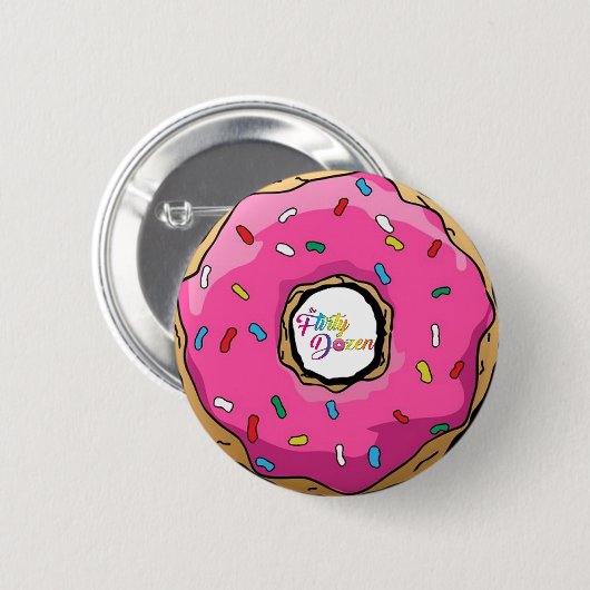 FD Donut Button (Voorkant /achterkant)