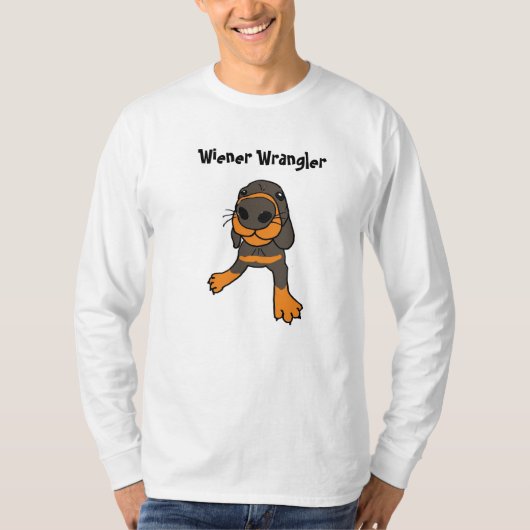 FD- Wiener Wrangler Cartoon shirt (Voorkant)