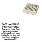 FDA Eis 2025 Ei Veilige Handling Verklaring Rubberstempel (Gestempeld)