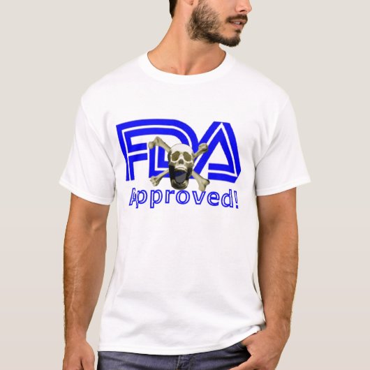 FDA goedgekeurd T-shirt (Voorkant)