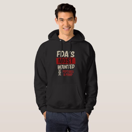 FDA Most wanted Hoodie (Voorkant volledig)