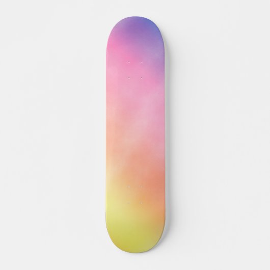 Fde regenboogwas persoonlijk skateboard (Voorkant)
