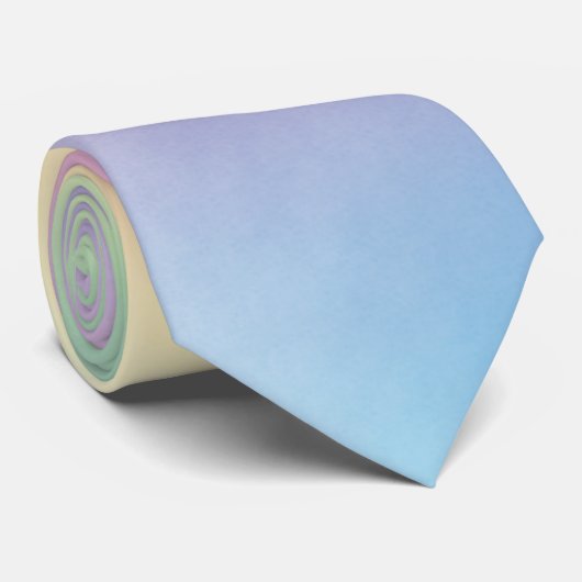 Fde regenboogwas stropdas (Opgerold)