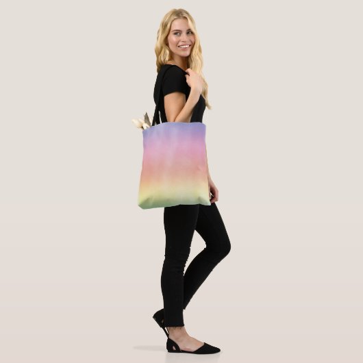Fde regenboogwas tote bag (Op model)