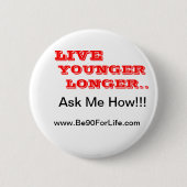 FDI Youngevity Ronde Button 5,7 Cm (Voorkant)