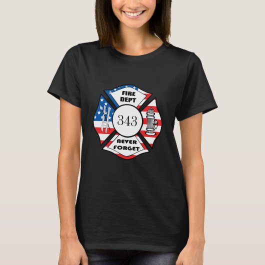 FDNY Fire Department City Of New York T-shirt (Voorkant)