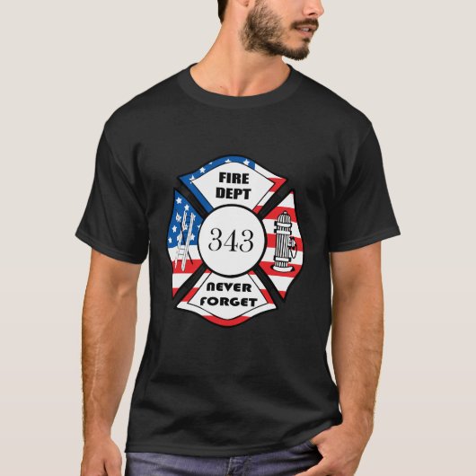 FDNY FIRE DEPT T-SHIRT (Voorkant)