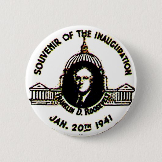FDR-'41 Inauguration - Button (Voorkant)