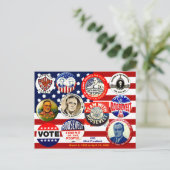 FDR - Briefkaart (Staand voorkant)