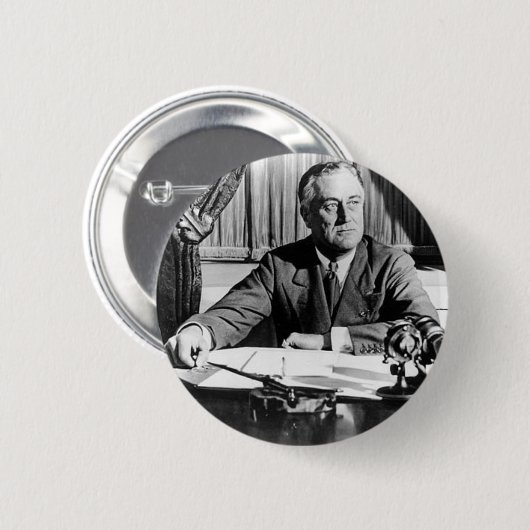 FDR-Button Ronde Button 5,7 Cm (Voorkant /achterkant)