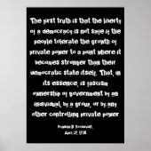 FDR — Corporate America Poster (Voorkant)