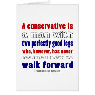 FDR definieert conservatieven donkerder