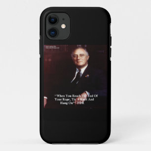 FDR & Eind Van Het Touw Quote Iphone 5 Hoesje