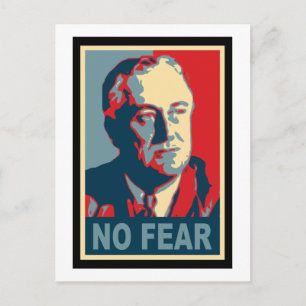 FDR Geen angst Briefkaart
