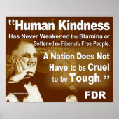 FDR Human Kindness Poster (Voorkant)