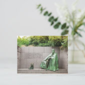FDR Memorial in Washington DC Briefkaart (Staand voorkant)