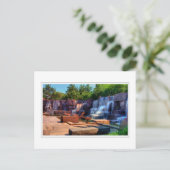 FDR Memorial Waterval Briefkaart (Staand voorkant)