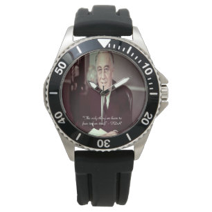 FDR & Nothing To Fear Quote Watch Horloge