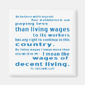 FDR op lonen Magneet (Voorkant)