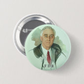 FDR Portrait Ronde Button 5,7 Cm (Voorkant /achterkant)