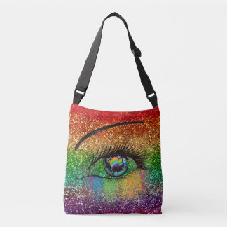 FD's Fabulous Pride Collectie- Flag w/Eye 530861 Crossbody Tas