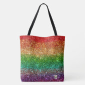 FD's Fabulous Pride Collectie - Vlag/Oog 53086FEb Tote Bag (Achterkant)