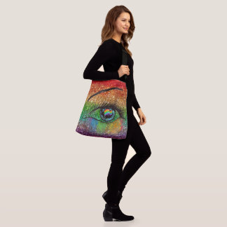 FD's Fabulous Pride Collectie - vlag w/Oog 530861a Crossbody Tas